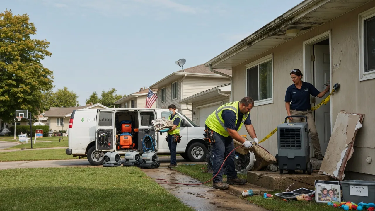 Water Damage Restoration in Grand View, WI near me